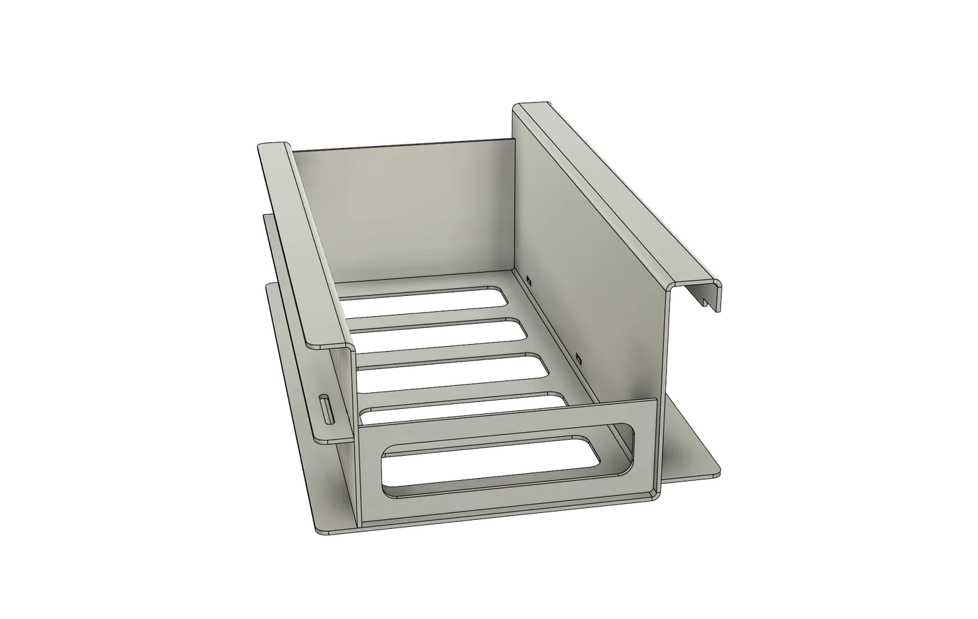 Corten steel ember maker product rendering